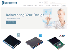 Tablet Screenshot of displaymodule.com